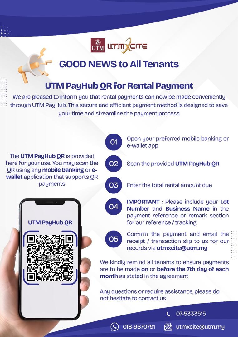 QR for Rental Payment